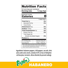 Habanero Seasoning 1.6 Oz (Pack of 3)