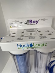 Hydro Logic Small Boy Water Filtration System De-Chlorinator Sediment Filter USA