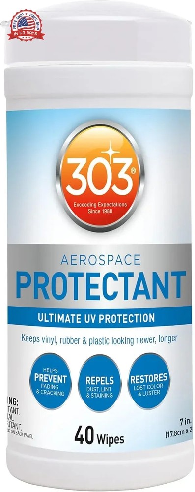 303 Products (30321) Products Aerospace Protectant 40 Count Wipes – Ultimate UV