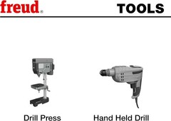 Freud FC-003: Carbide Forstner Drill Bit 1/2-Inch by 5/16-Inch Shank