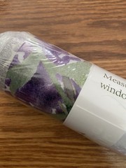 Lilac Window Privacy Static Cling Glass Film Flower Decor 11.02×35.43in/28x90cm