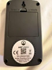 Airthings Corentium Home Digital Radon Gas Detector – TESTED & WORKING