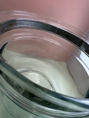 Great Vintage PYREX Double Boiler Clear Glass With Both Lids & Stainless Steel