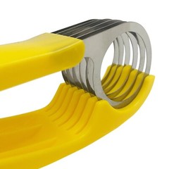 Banana Slicer Cucumbers Ham Slicer Stainless Steel Fruit Divider Slicing Tool