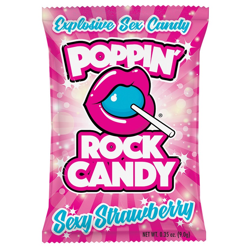 Poppin’ Rock Candy – Edible & Flavored Oral Sex Deep Throat Adult Foreplay Fun
