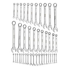 VEVOR Combination Wrench Set Box End Open End Combination Wrenches 42-Piece