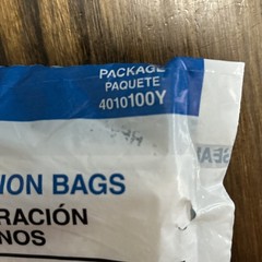 Hoover Type Y Allergen Filtration Vacuum Bags 3 Pack Genuine OEM WindTunnel Temp