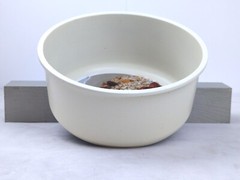 CAROTE 2QT Nonstick SAUCE PAN for use w/ DETACHABLE HANDLE, White Granite, NEW!