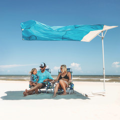 Solbello The Ultimate Wind-Driven® beach umbrella.