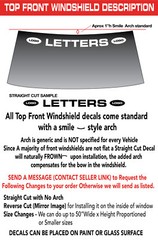 OAKLAND RAIDERS ” RAIDER NATION ” WINDSHIELD DECAL STICKER 40″x 5″ ANY 1 COLOR