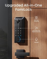 eufy FamiLock S3 Max Smart Lock Keyless Entry Door Lock Palm Vein Recognition