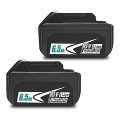 2 Pack 6.5Ah Battery For Makita 18V LXT Lithium-Ion Tool BL1830 BL1850 BL1860