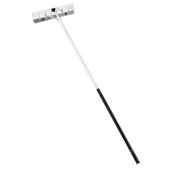 Uimoso 7.5-20 ft Snow Roof Rake with Wheels, 26 in Aluminum Blade, Lightweight