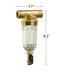 10 Inch Big Blue 10″ x 4.5″ Whole House Water Filter Housing Filtration System