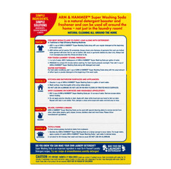 Arm & Hammer Super Washing Soda Detergent Booster & Household Cleaner