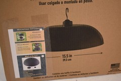 North States Two-Way Squirrel Baffle 1757 Gray 15.5in Bird Feeder Pole Guard USA
