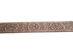 Agra Jaipur 3X12 Oriental Runner Rug Wool Hand-knotted Floral Hallway Carpet