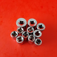 NEW 5/32 to 9/16″ Easy Read 11pc Craftsman 6 Point 1/4 Drive Shallow Socket Set