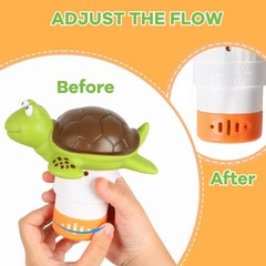 Mini Floating Chlorine Dispenser Holder Fits 1 Inch Chemical Tablets ONLY,Pool