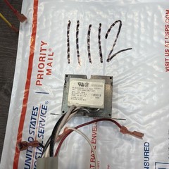 OEM RUUD RHEEM 120v 60hz / 24v 40va TRANSFORMER BE161640GDD 0035