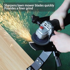 NEW Lawn Mower Blade Sharpener 15°-45° Adjustable Lawnmower Blade Sharpener US
