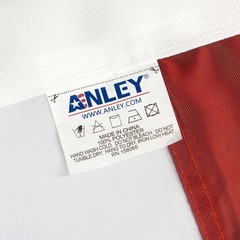 Anley Vintage Style Tea Stained USA Pleated Fan Flag American US Bunting Banner