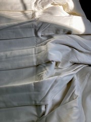Lovely ETHAN ALLEN Silk & Cotton Sage Green ( Mineral) Lined Drape Panel 48X98