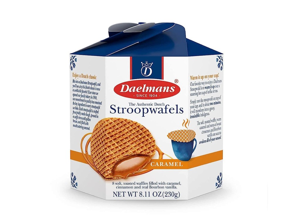 DAELMANS Caramel Stroopwafels – Authentic Soft Toasted 8.11 Ounce (Pack of 1)