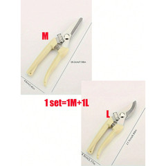 Pruning Shears Sharp Stainless Steel Garden Shears Bypass Garden Scissors Blades
