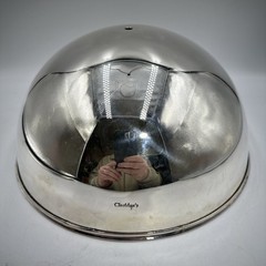 Claridge’s Chrome Lampshades 10.25”
