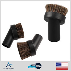 Vacuum Dusting Brush Attachment 1-1/4″ 32mm Round Universal Fit Cleaner Tool