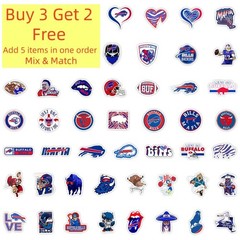 50-pcs/Set Waterproof Vinyl Stickers — 32 NFL Teams Football – Buy 3 get 2 free