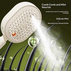 Electric Spray Airbag Massage Comb With Essential Oil Atomization For Hair Nouri
