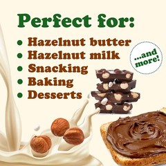 Organic Hazelnuts – Non-GMO, Kosher, Raw, Vegan – by Food To Live