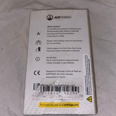 Airthings 223 Corentium Home Radon Detector