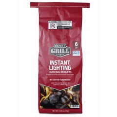 Expert Grill Instant Lighting Charcoal Briquets Weight 6.3 lbs