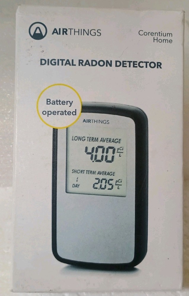 Airthings Corentium Home Digital Radon Gas Detector