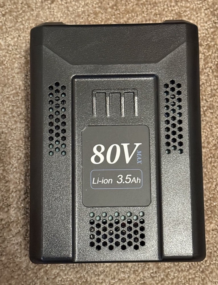 3.5Ah Lithium-ion Rechargable Battery Li-ion 80V Max Tools KB3080-06