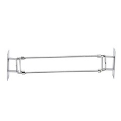 Adjustable Bathroom Corner Storage Bar Stainless Steel Shower 7.68-13.58in MISR