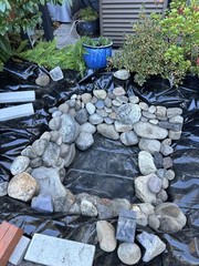 13x13FT HDPE Pond Liner Pond Liners 5Mil Waterproof Fish Liner For Water Garden