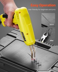 VEVOR Plastic Welder 220W Plastic Welder Gun Kit with 800 Staples & 56 Rods