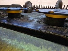 Optimized Cutting Disc and/or Spindle Cover for Yarbo Robot Lawn Mower