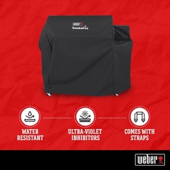 Weber SmokeFire Cover Compatible with SmokeFire EX6/EPX6/ELX6 Wood Pellet Grill