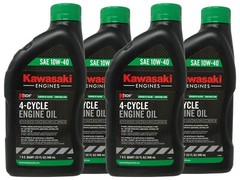 Kawasaki SAE 10W40 4 Cycle Motor Oil 4 QUARTS 99969-6296 4 PACK