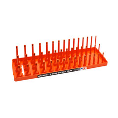 Hansen 3/8″ Socket Tray Organizer Holder Set 3 Row Metric SAE Shallow Deep OR
