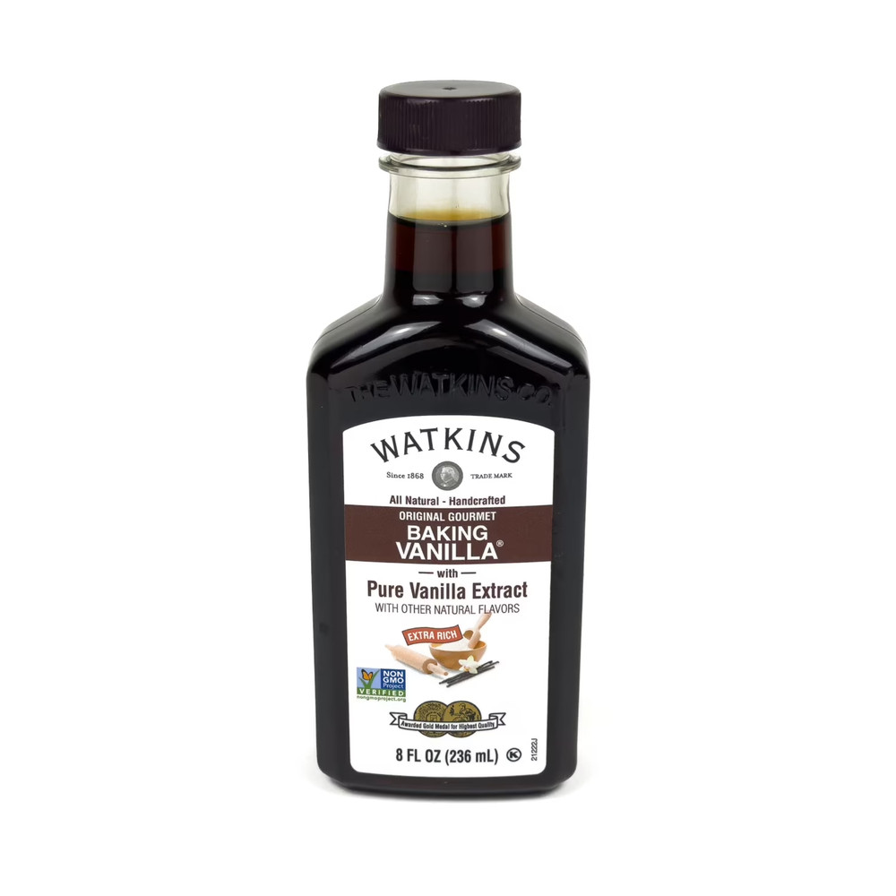 Watkins All Natural Original gourmet baking Vanilla with Pure Extract 8 fl oz…