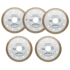 5pcs Diamond Cutting Wheel Disc 4-1/2″ Grinder Saw Blade Porcelain Tile Marble