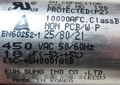 ESC-45H000180B | REFRIGERATOR CAPACITOR OEM ***FREE 1 YEAR WARRANTY***
