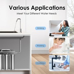 Waterdrop Refurbished TST-UF 0.01μm Ultra-Filtration Under Sink Water Filter