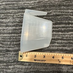 1 Cup Plastic Measuring Cup Pouring Laundry Rectangle Cup Oz Ounces ML & CC New